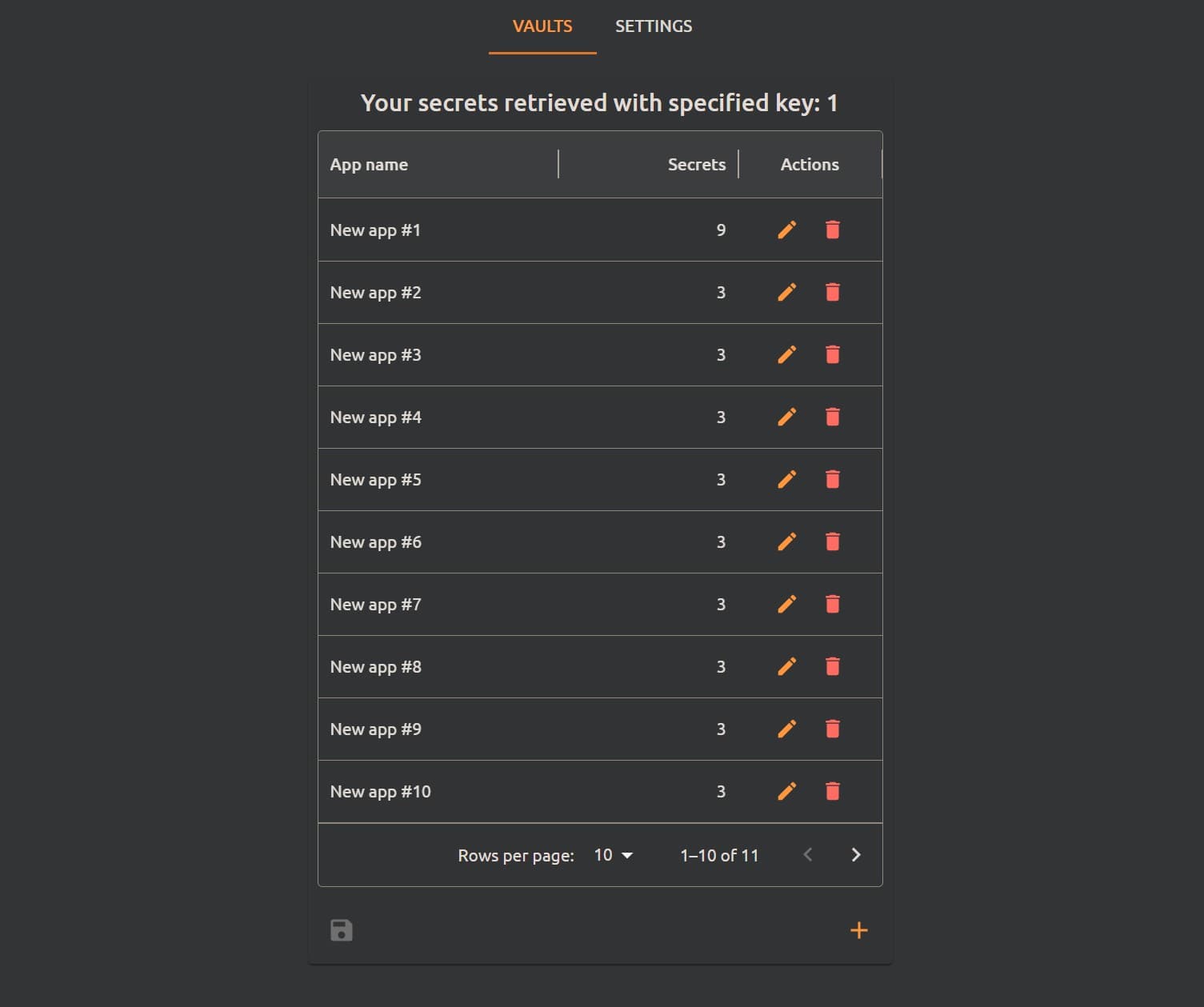 DevOps Secrets Storage